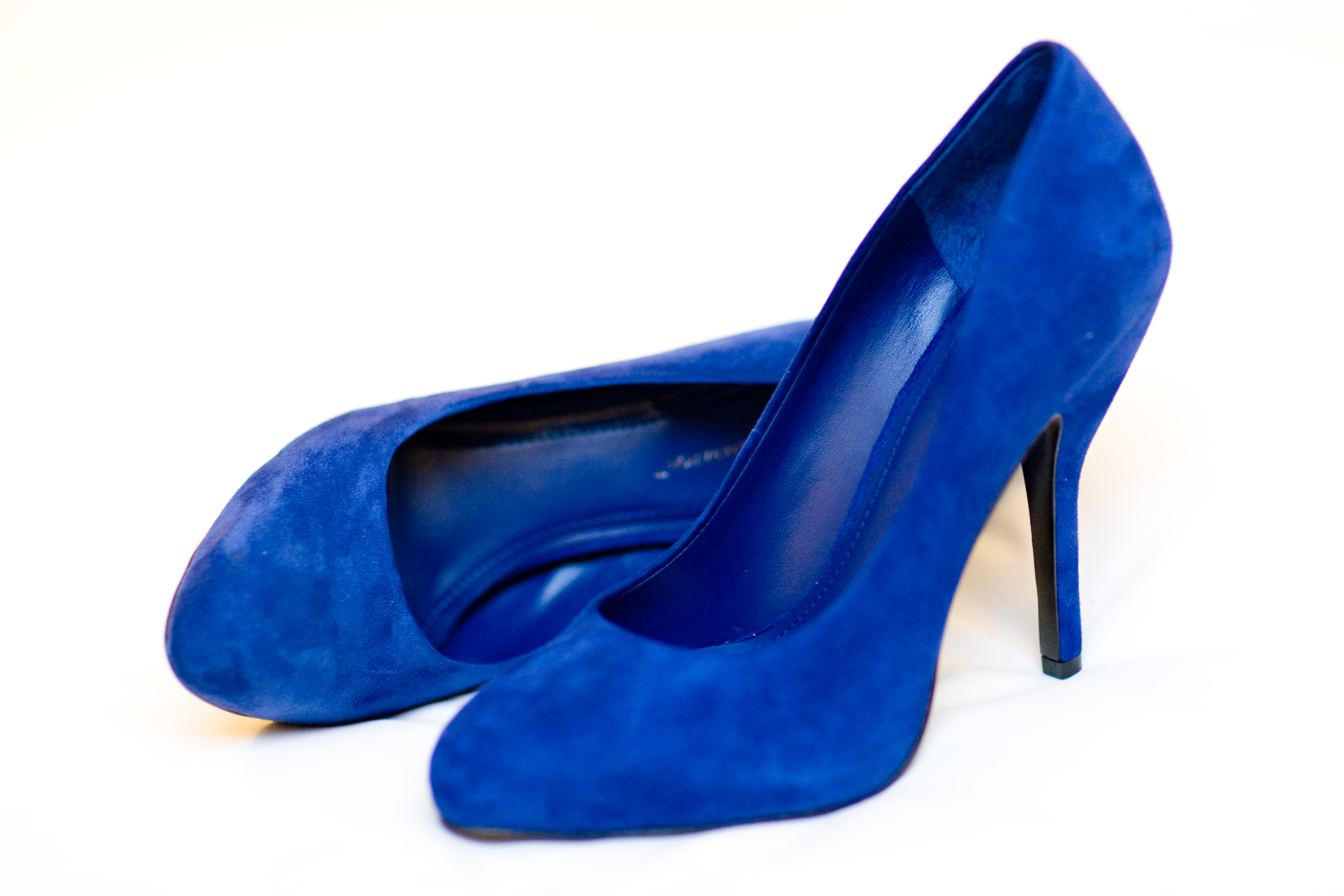 Image result for blue heels